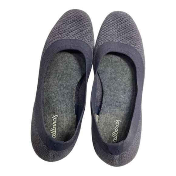 Allbirds Tree Blazers Rare Seashell Gray Flats | Eco-Friendly Lightweight Flat - Picture 1 of 15
